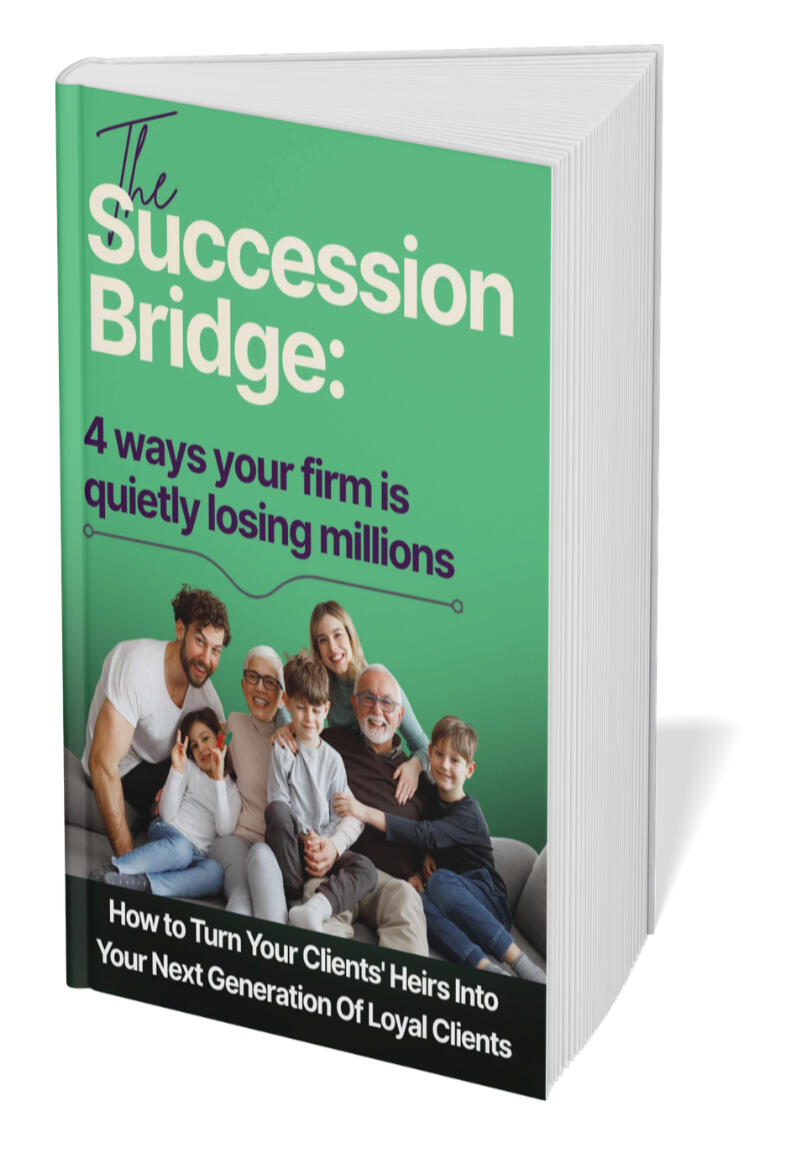 The Succession Bridge: 4 Ways your firm is quietly losing millions The Boomer Gap: 4 Ways your firm is quietly losing millions
